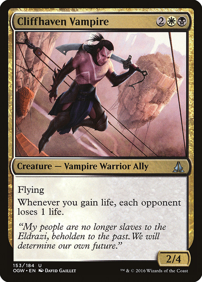 Cliffhaven Vampire [Oath of the Gatewatch] | Total Play
