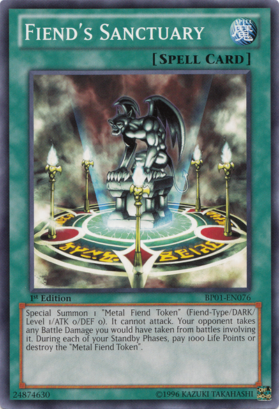 Fiend's Sanctuary [BP01-EN076] Common | Total Play