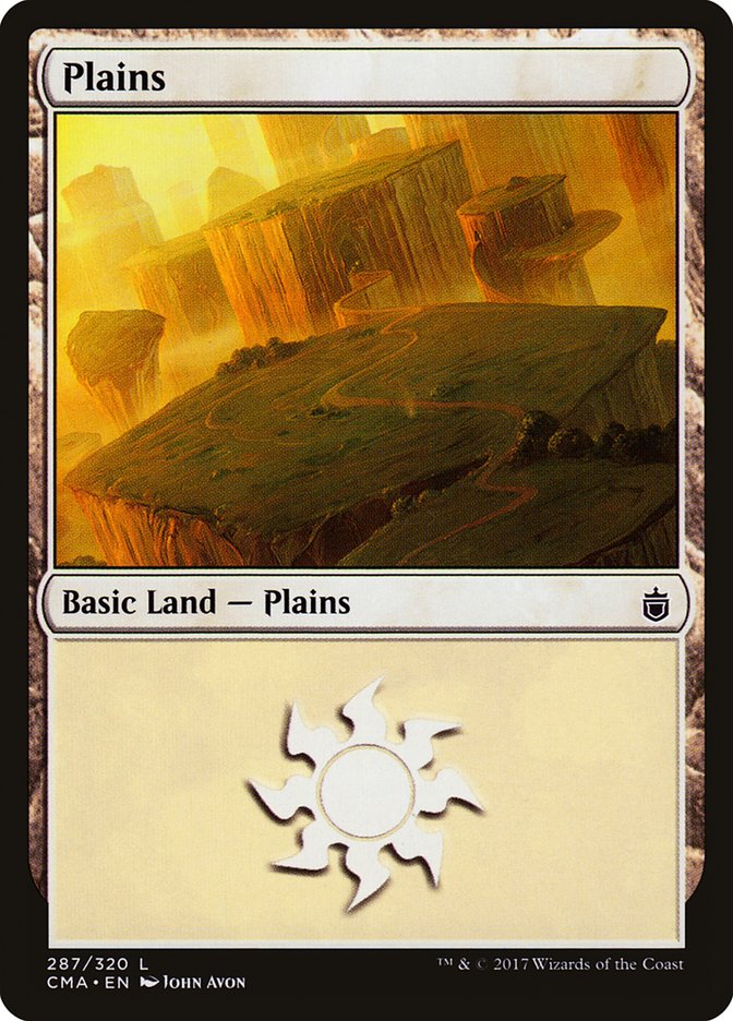 Plains (287) [Commander Anthology] | Total Play