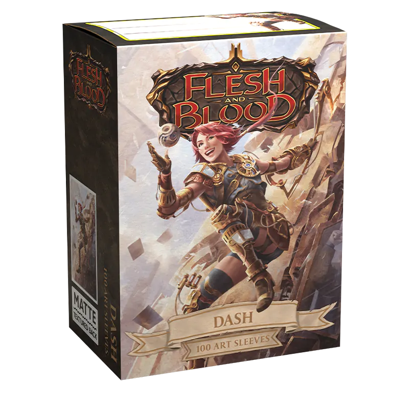 Dragon Shield: Standard 100ct Art Sleeves - Flesh and Blood (Dash, Inventor Extraordinaire) | Total Play