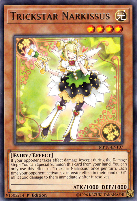 Trickstar Narkissus [MP18-EN107] Rare | Total Play