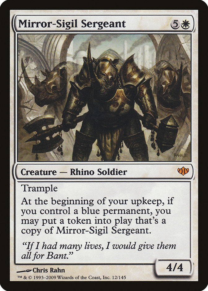 Mirror-Sigil Sergeant [Conflux] | Total Play