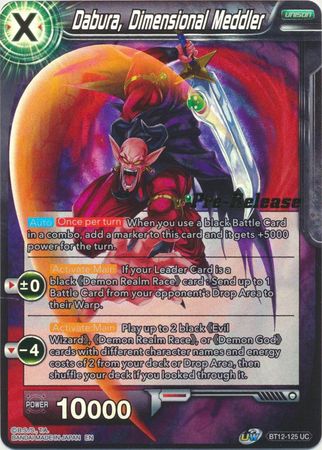 Dabura, Dimensional Meddler (BT12-125) [Vicious Rejuvenation Prerelease Promos] | Total Play