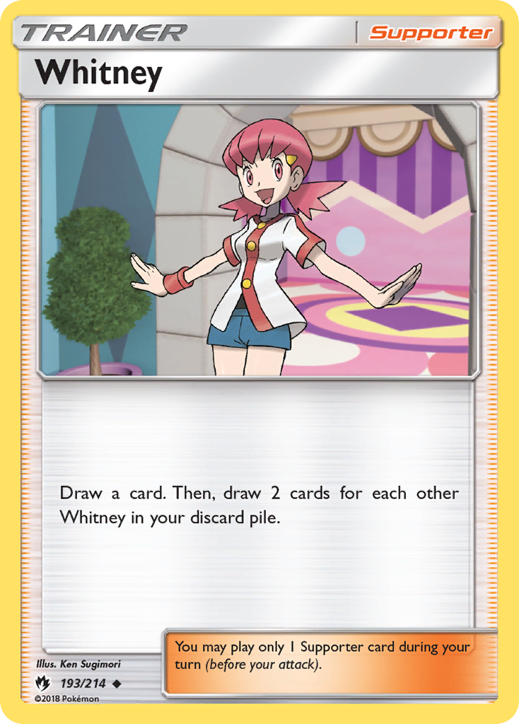 Whitney (193/214) [Sun & Moon: Lost Thunder] | Total Play