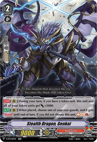 Stealth Dragon, Genkai (V-BT11/017EN) [Storm of the Blue Cavalry] | Total Play