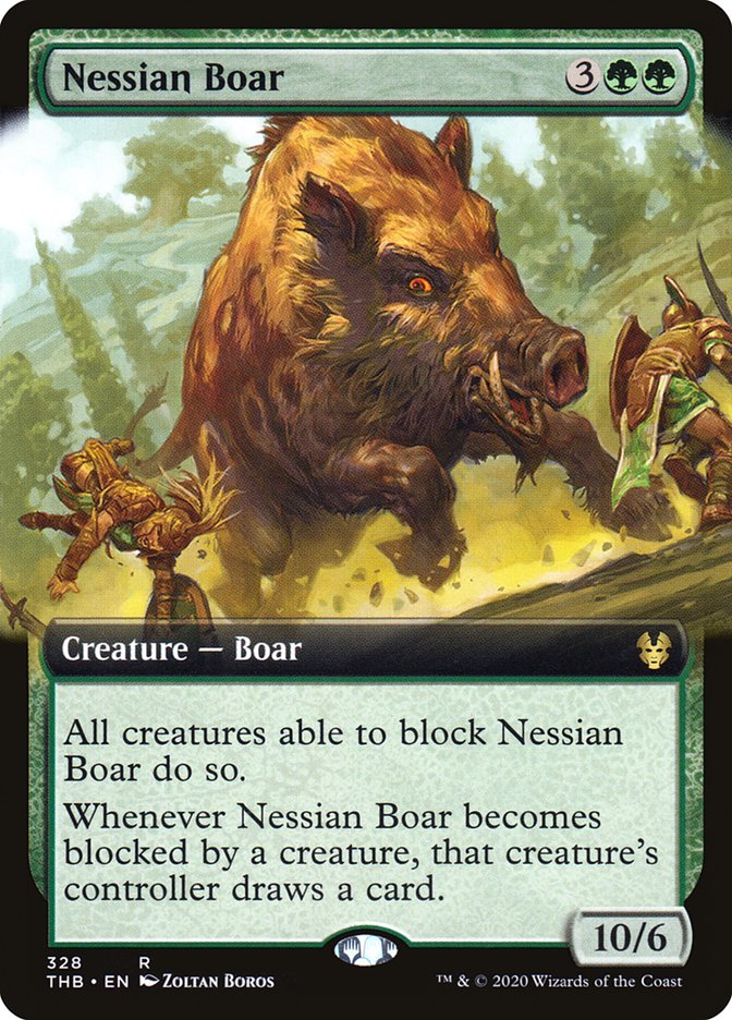 Nessian Boar (Extended Art) [Theros Beyond Death] | Total Play