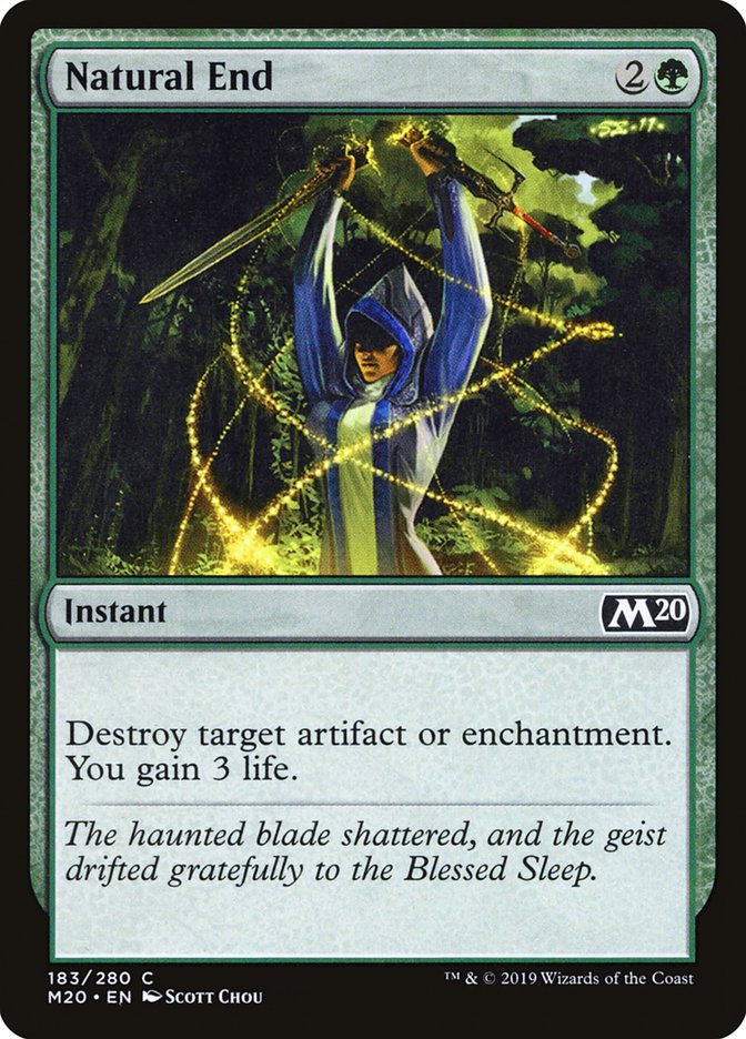 Natural End [Core Set 2020] | Total Play