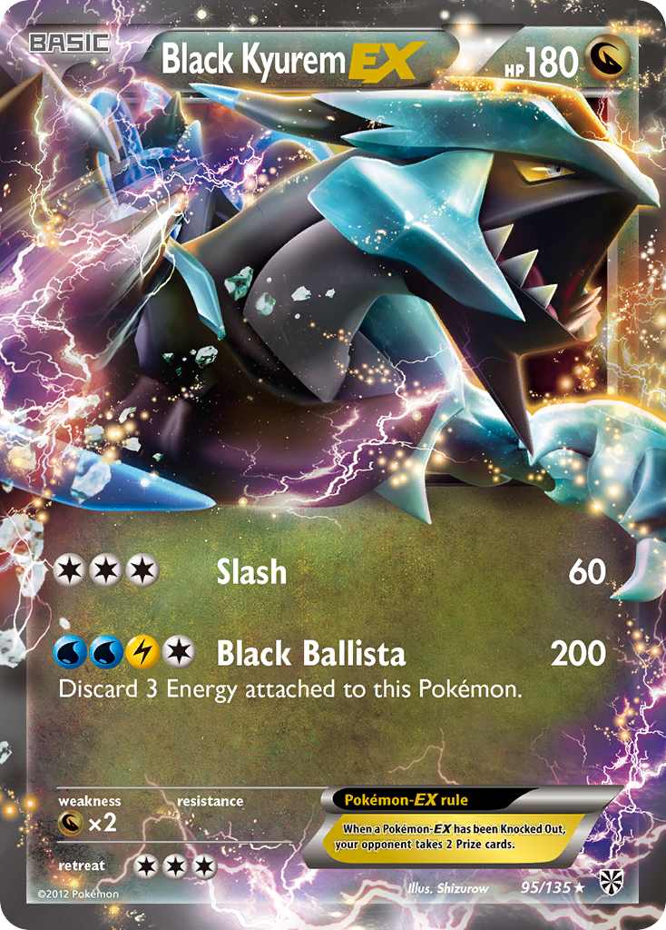 Black Kyurem EX (95/135) [Black & White: Plasma Storm] | Total Play