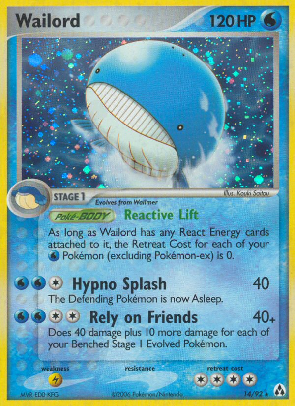 Wailord (14/92) [EX: Legend Maker] | Total Play