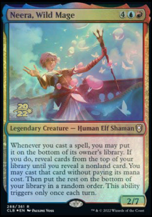 Neera, Wild Mage [Commander Legends: Battle for Baldur's Gate Prerelease Promos] | Total Play