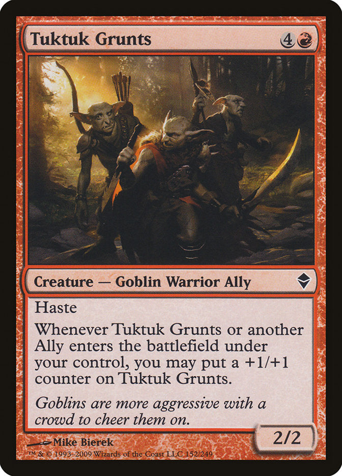 Tuktuk Grunts [Zendikar] | Total Play