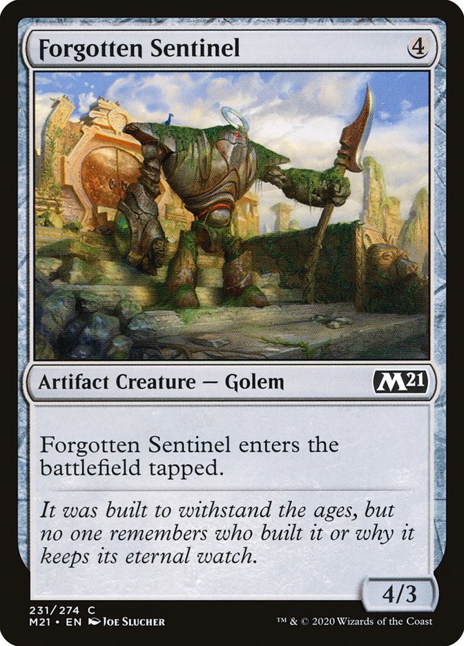 Forgotten Sentinel [Core Set 2021] | Total Play