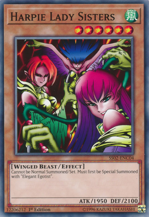 Harpie Lady Sisters [SS02-ENC04] Common | Total Play