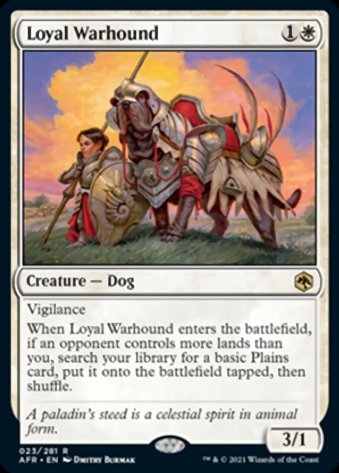 Loyal Warhound [Dungeons & Dragons: Adventures in the Forgotten Realms] | Total Play
