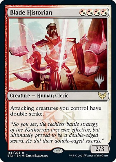 Blade Historian (Promo Pack) [Strixhaven: School of Mages Promos] | Total Play