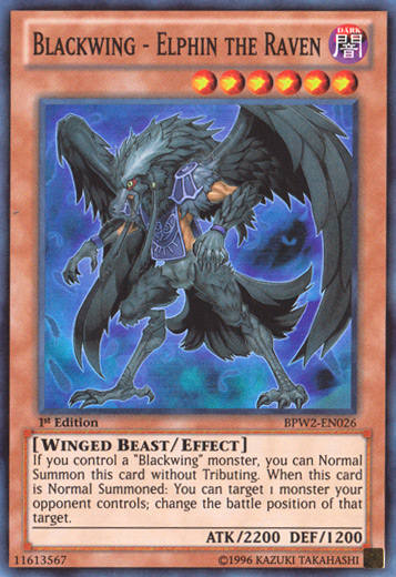 Blackwing - Elphin the Raven [BPW2-EN026] Super Rare | Total Play