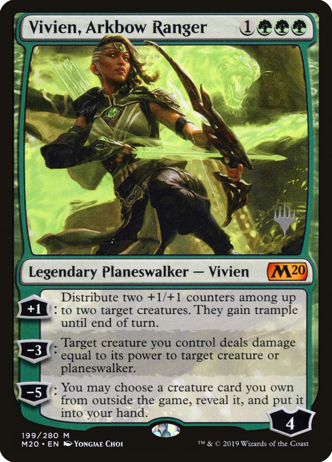 Vivien, Arkbow Ranger (Promo Pack) [Core Set 2020 Promos] | Total Play