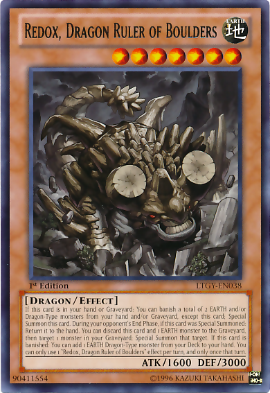 Redox, Dragon Ruler of Boulders [LTGY-EN038] Rare | Total Play