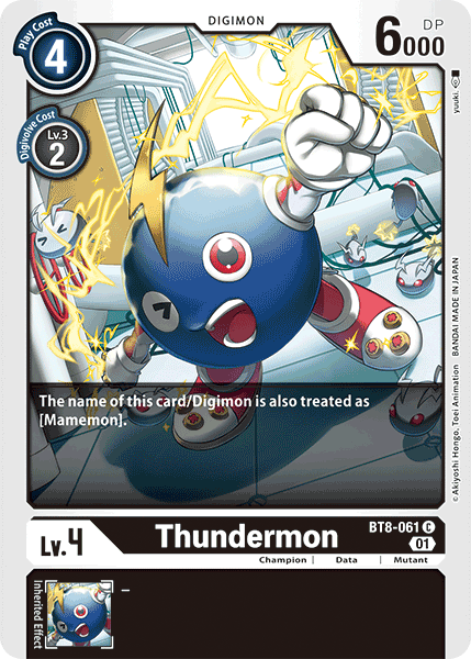 Thundermon [BT8-061] [New Awakening] | Total Play