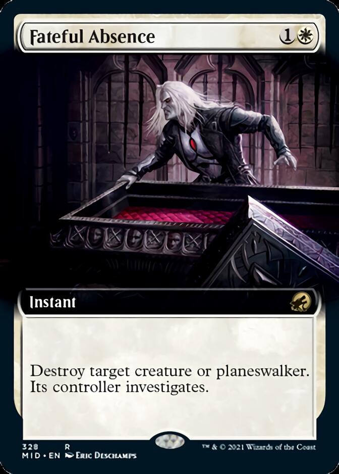 Fateful Absence (Extended Art) [Innistrad: Midnight Hunt] | Total Play