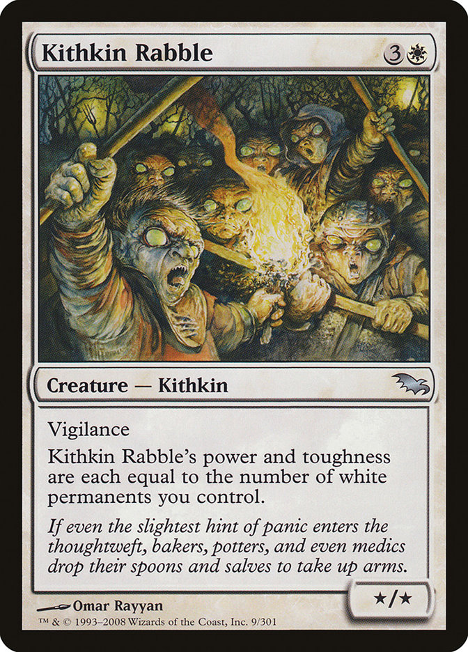 Kithkin Rabble [Shadowmoor] | Total Play