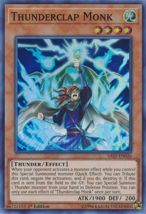 Thunderclap Monk [SAST-EN026] Super Rare | Total Play