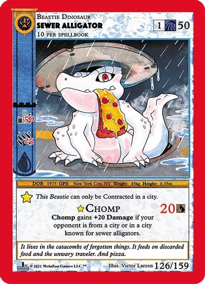 Sewer Alligator [Cryptid Nation: First Edition] | Total Play