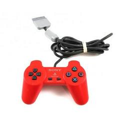 Playstation 1 Original Controller [Red] - Playstation | Total Play