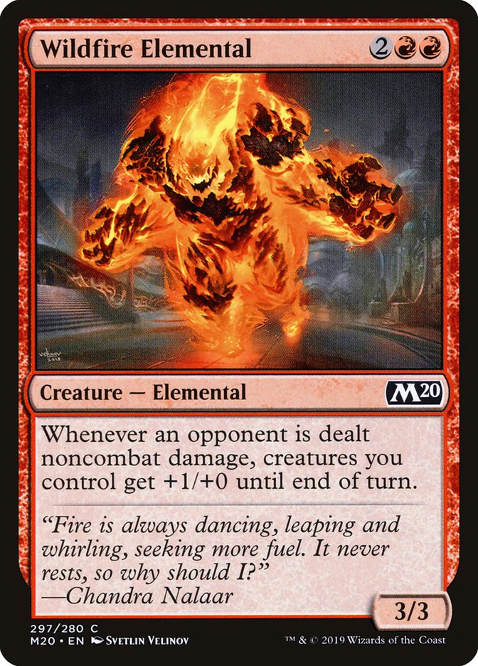 Wildfire Elemental [Core Set 2020] | Total Play