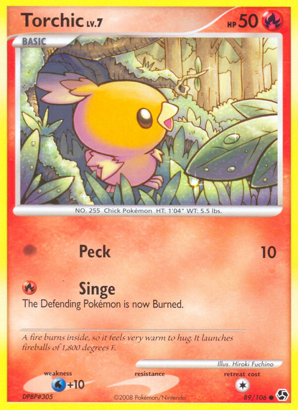 Torchic (89/106) [Diamond & Pearl: Great Encounters] | Total Play