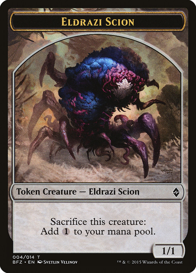 Eldrazi Scion Token (004/014) [Battle for Zendikar Tokens] | Total Play