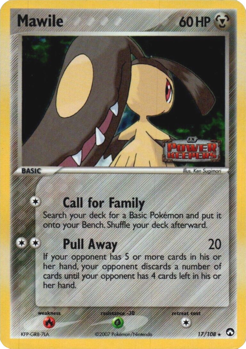 Mawile (17/108) (Stamped) [EX: Power Keepers] | Total Play