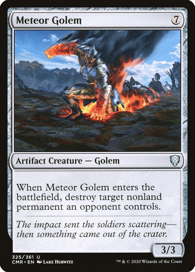 Meteor Golem (325) [Commander Legends] | Total Play