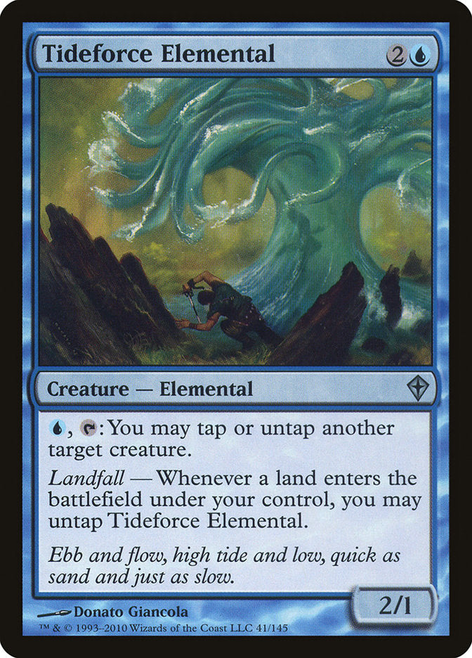 Tideforce Elemental [Worldwake] | Total Play