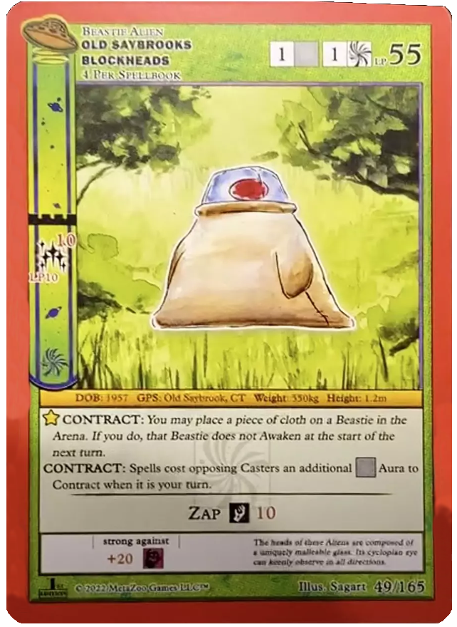 Old Saybrooks Blockheads [Cryptid Nation: UFO First Edition] | Total Play