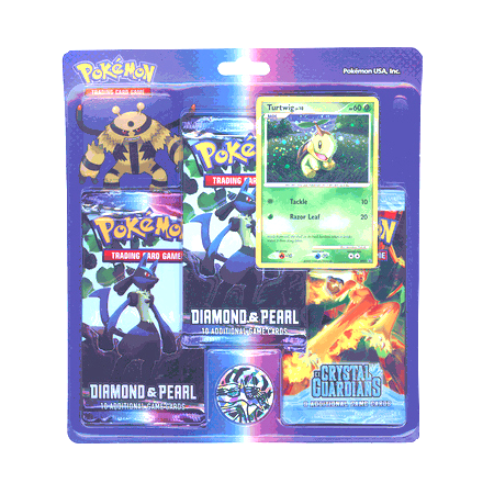 Diamond & Pearl - 3-Pack Blister (Turtwig) | Total Play