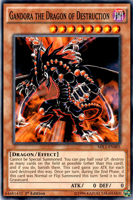 Gandora the Dragon of Destruction [MIL1-EN005] Common | Total Play