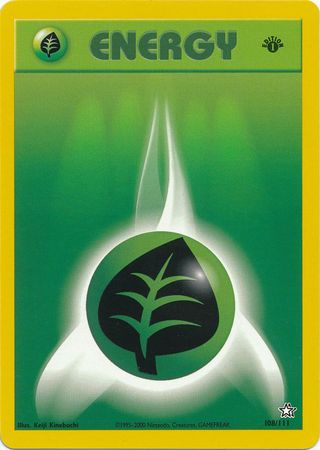 Grass Energy (108/111) [Neo Genesis Unlimited] | Total Play