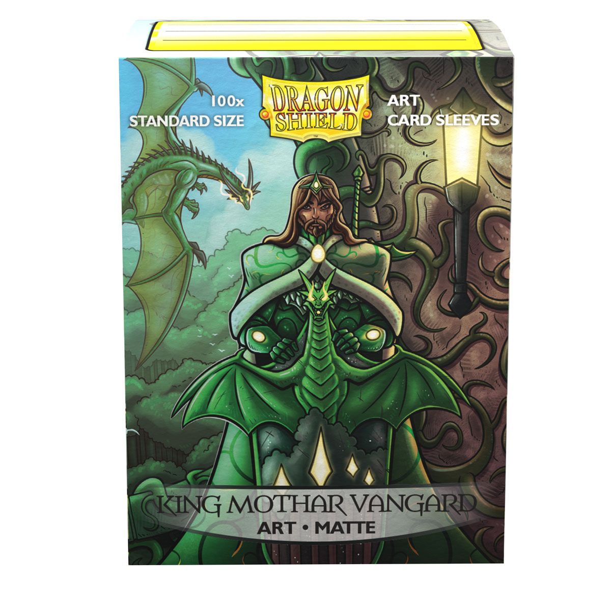 Dragon Shield: Standard 100ct Art Sleeves - King Mothar Vanguard | Total Play