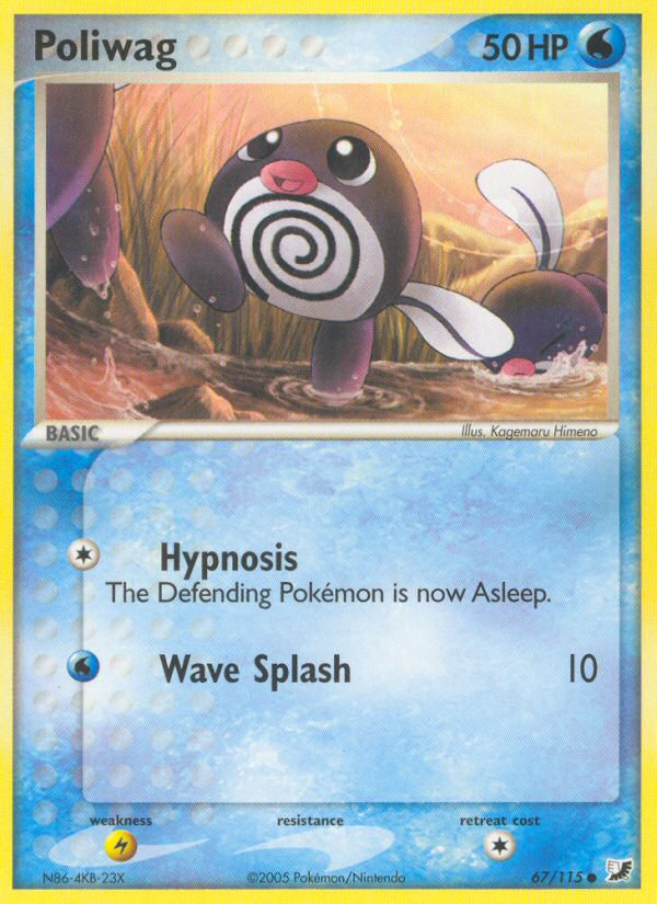 Poliwag (67/115) [EX: Unseen Forces] | Total Play