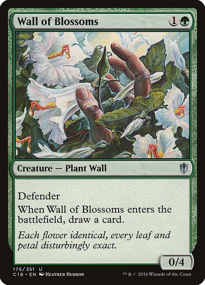 Wall of Blossoms [Commander 2016] | Total Play