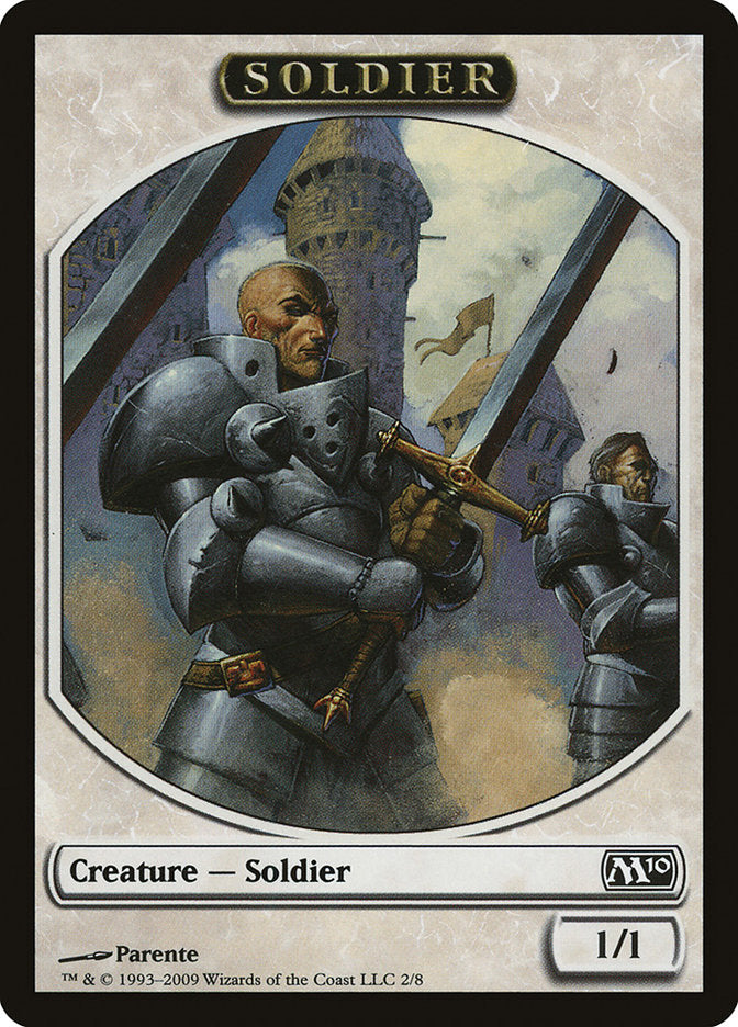 Soldier Token [Magic 2010 Tokens] | Total Play