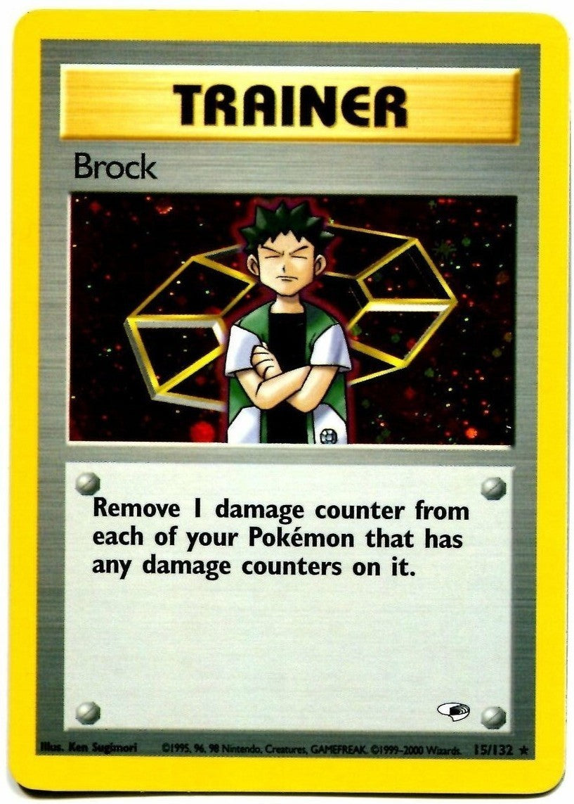 Brock (15/132) [Gym Heroes Unlimited] | Total Play