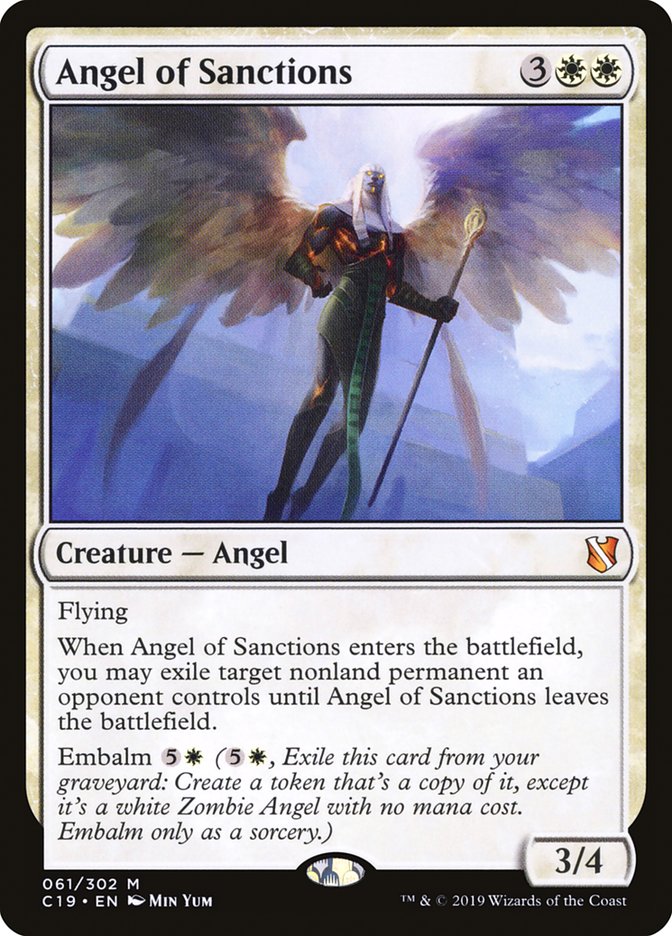 Angel of Sanctions [Commander 2019] | Total Play