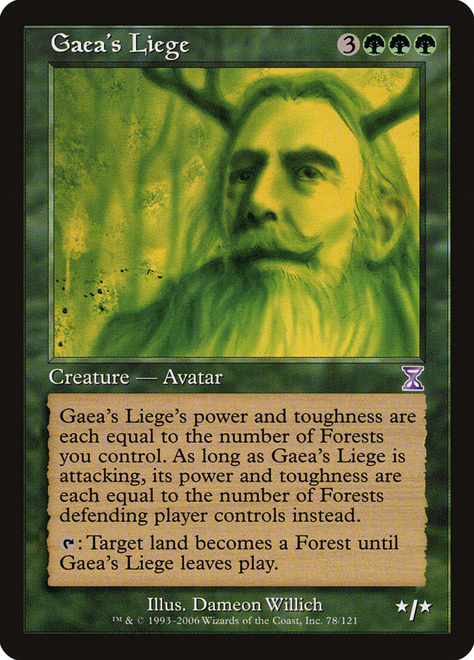 Gaea's Liege [Time Spiral Timeshifted] | Total Play
