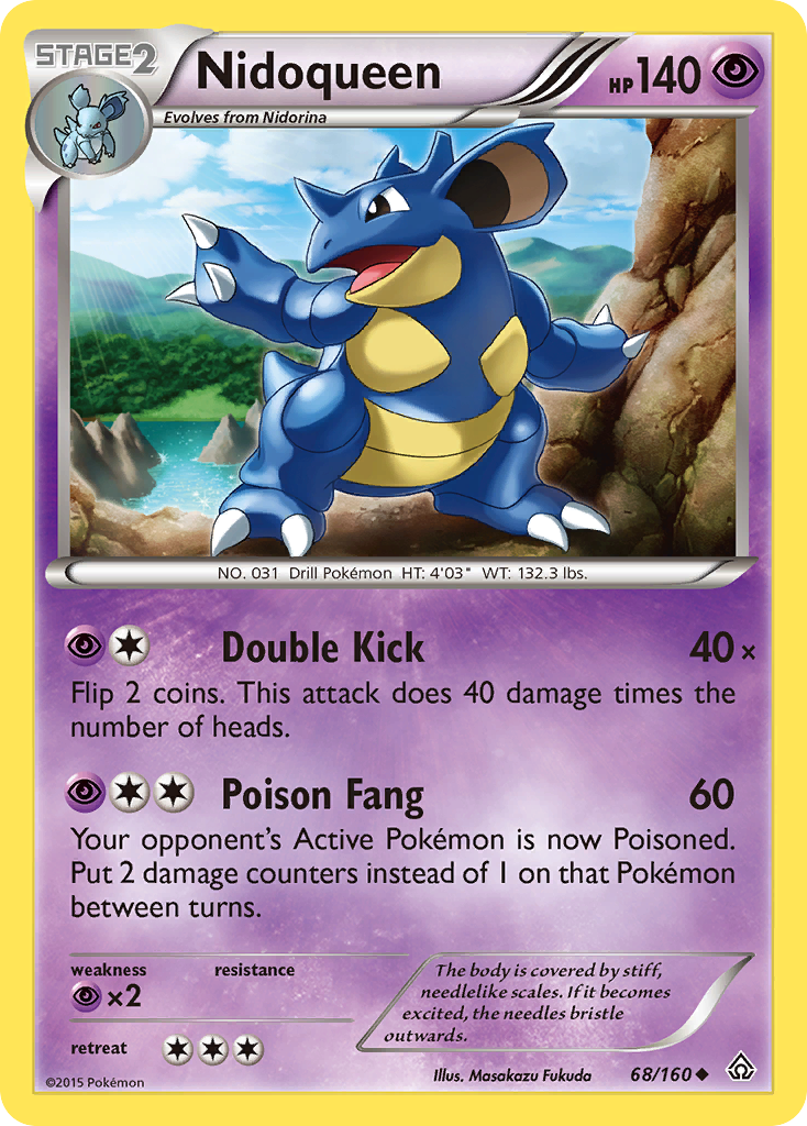 Nidoqueen (68/160) [XY: Primal Clash] | Total Play