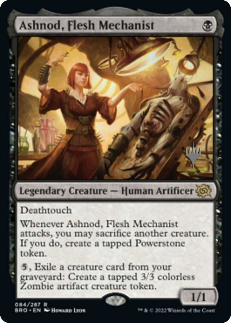 Ashnod, Flesh Mechanist (Promo Pack) [The Brothers' War Promos] | Total Play