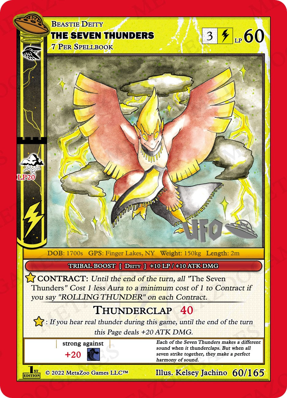 The Seven Thunders [Cryptid Nation: UFO First Edition Spoiler Pack] | Total Play