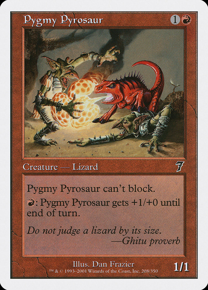 Pygmy Pyrosaur [Seventh Edition] | Total Play