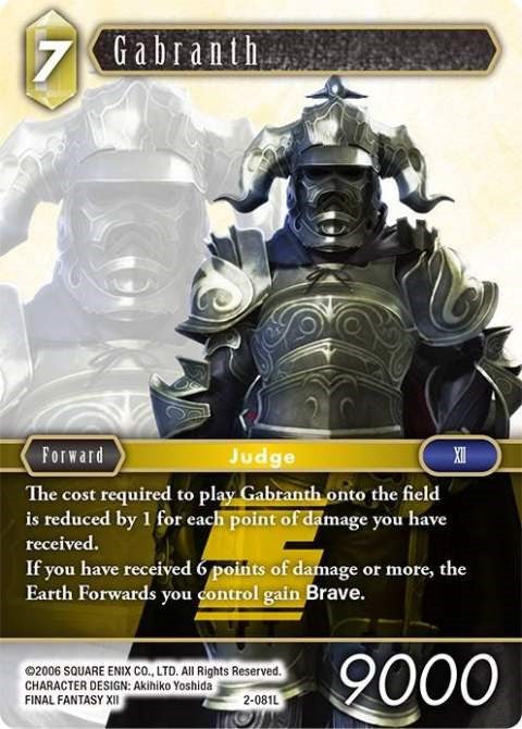 Gabranth [Opus II] | Total Play